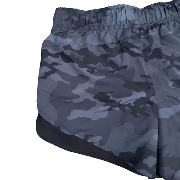 Athletic Works Women’s Grey Black Camo High Rise Pull-On  Mesh SZ M # 1148 - Picture 4 of 12